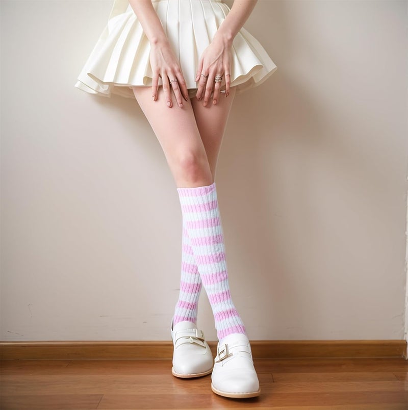Insdark Goth Leg Warmers Women Japanese Gothic Y2k Harajuku Grunge Emo Punk 80s - Image 4